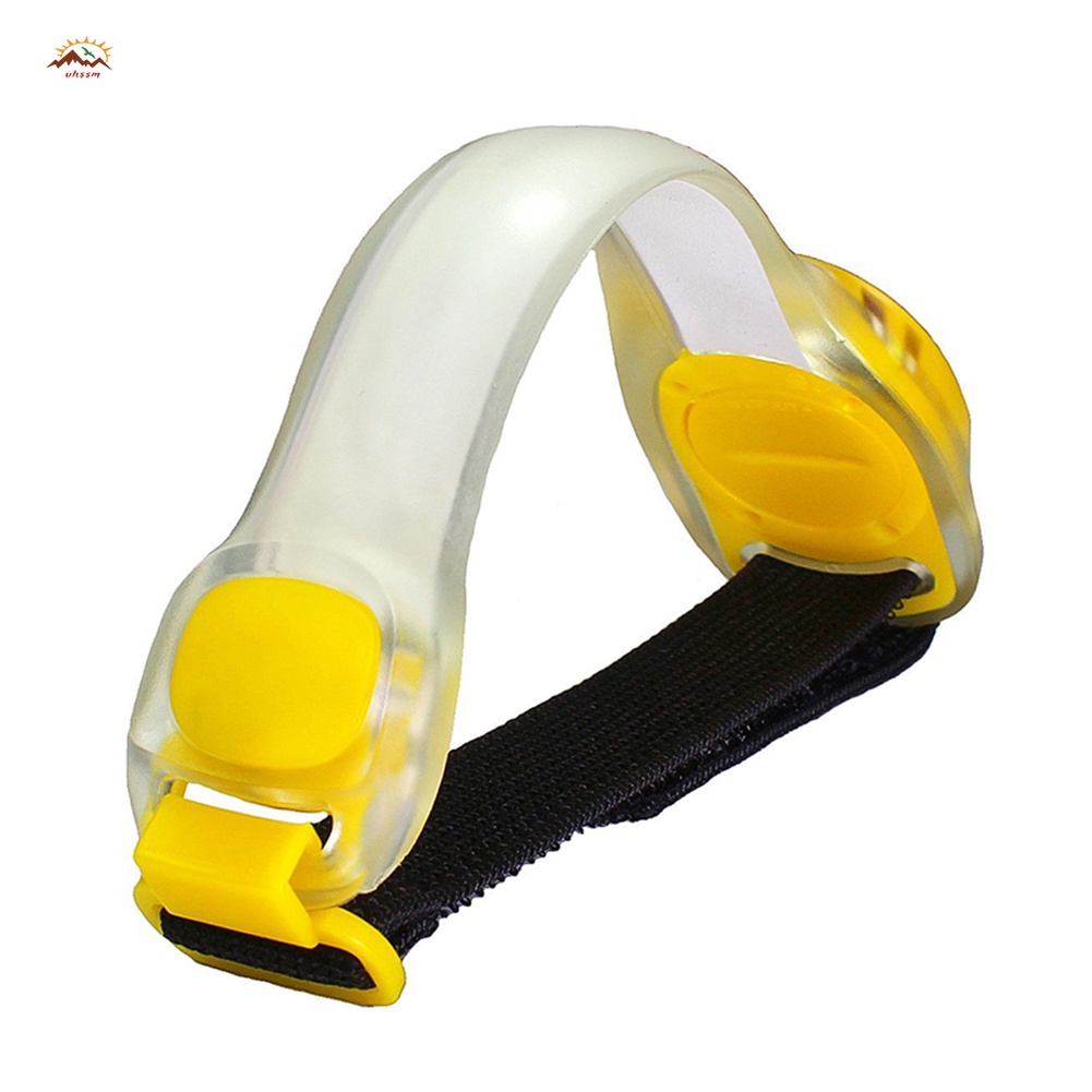 Băng Đeo Cánh Tay Có Đèn Led Phát Sáng Có Thể Điều Chỉnh Dùng Khi Chạy Bộ / Đi Xe Đạp