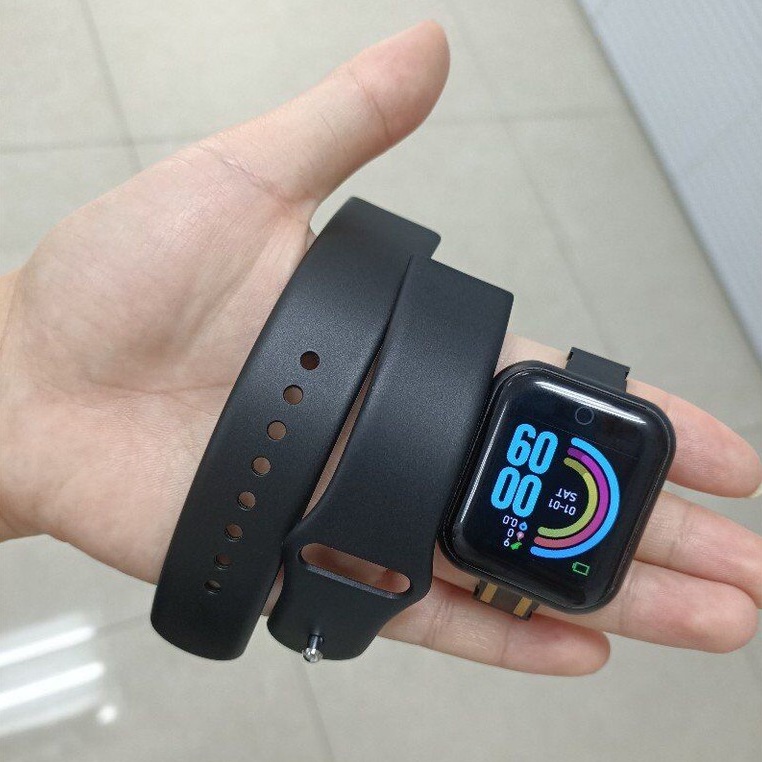 Đồng Hồ Thông Minh Y68 D20 Kết Nối Bluetooth PK T900 X8 MAX W27 W37 T600 M6 X7 P8 Và Phụ Kiện