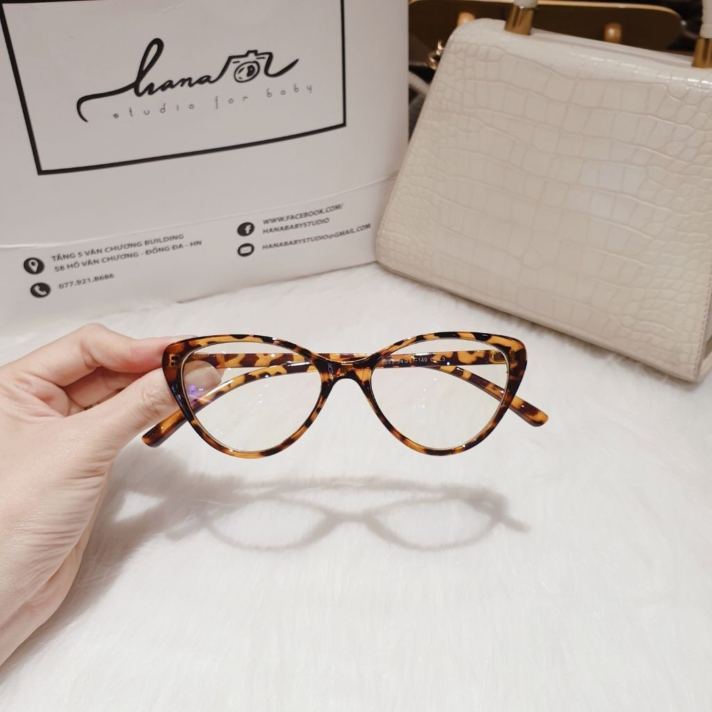 Gọng kính cận mắt mèo nhựa dẻo thời trang nữ Lilyeyewear 2383 - Lọc ánh sáng xanh | BigBuy360 - bigbuy360.vn
