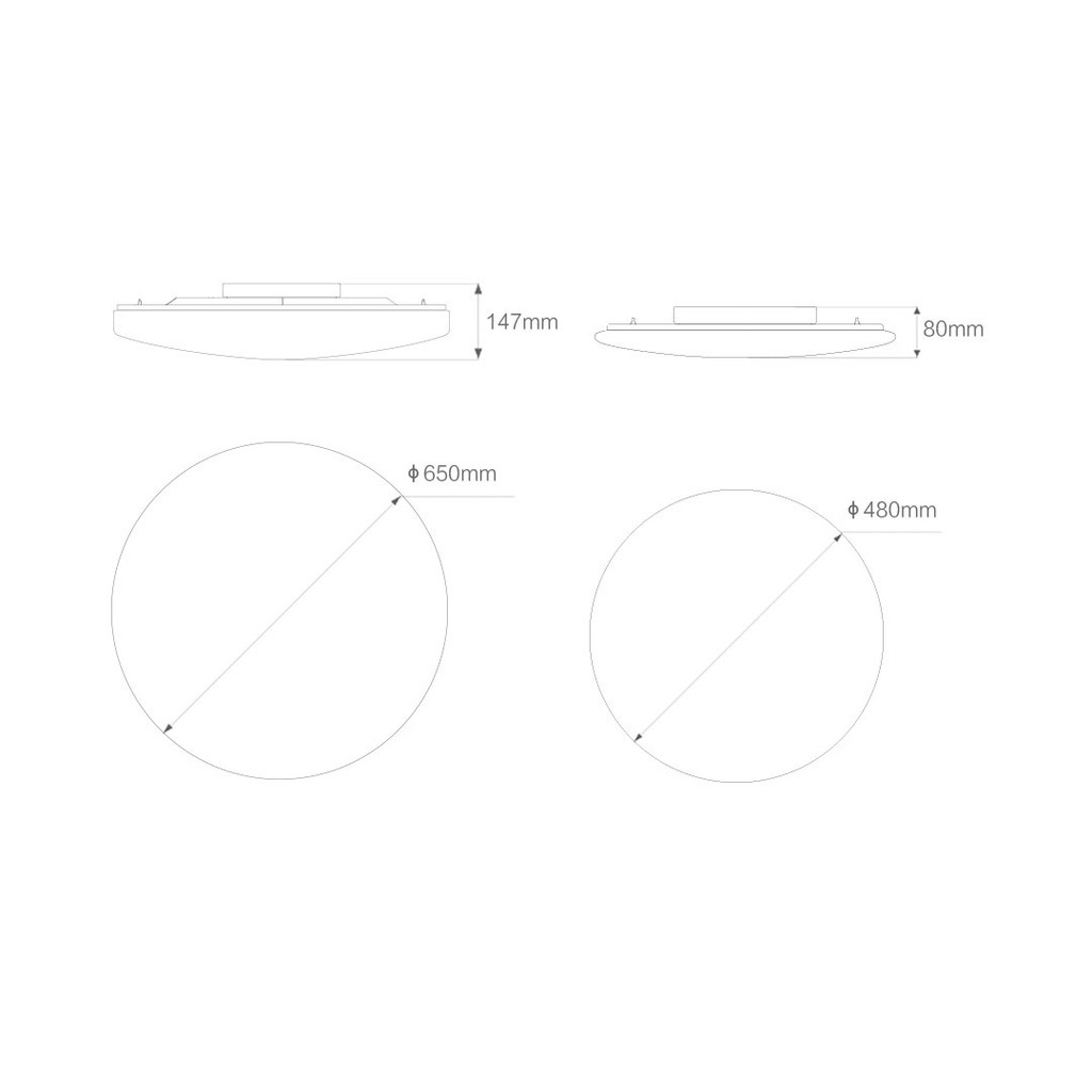 Đèn led ốp trần Xiaomi Yeelight Gen 2