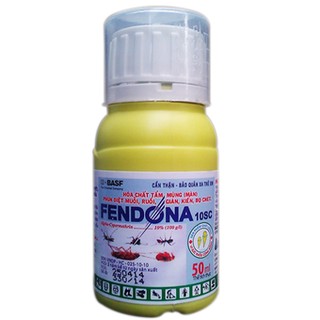 THUỐC DIỆT MUỖI VÀ CÔN TRÙNG FENDONA 10SC
