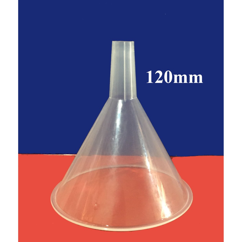 PHỄU NHỰA 60mm, 75mm, 90mm, 120mm - DỤNG CỤ THÍ NGHIỆM