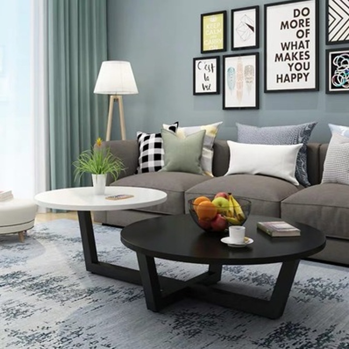 Bàn trà sofa phòng khách, bàn trà đôi