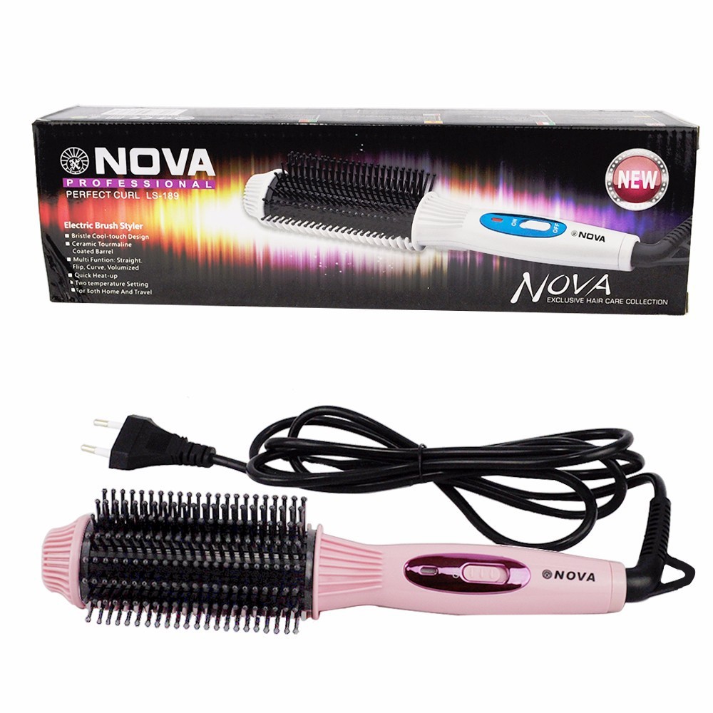chuyên sỉ Lược uốn tóc điện Nova HC11