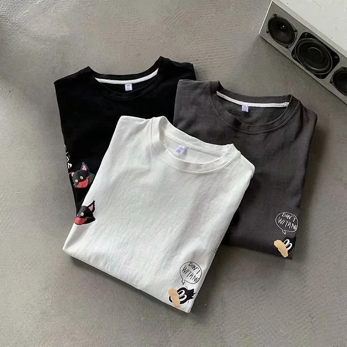 Áo thun tay lỡ dáng rộng phong cách Hàn Quốc trẻ trung thời trang dành cho nam