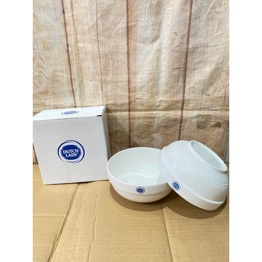 Set 2 tô sứ trắng tráng men cao cấp đk 6in - 15cm - GIAO NGẪU NHIÊN