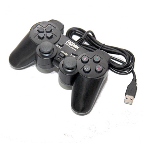 Tay game đôi đơn có rung cổng USB dùng cho laptop PC