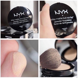 Phấn NYX Stay Matte But Not Flat Powder Foundation