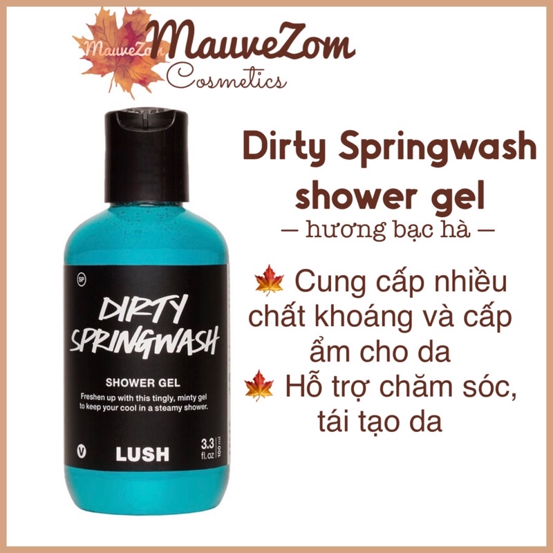 Sữa tắm LUSH - Dirty Springwash shower gel