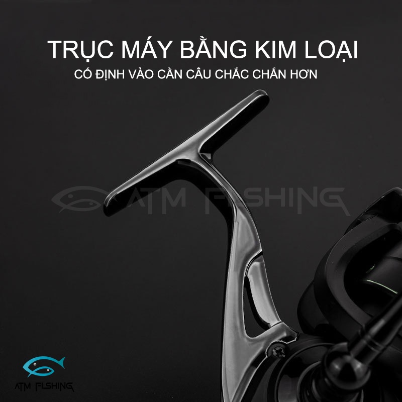 Máy Câu Cá  Đứng GT, Tay Cầm Kìm Loại Đảo Chiều Trái Hoặc Phải Cao Cấp Siêu Bền