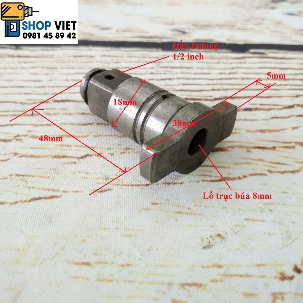 SV Đầu chữ T bulong 1/2 trục 16mm, 18mm