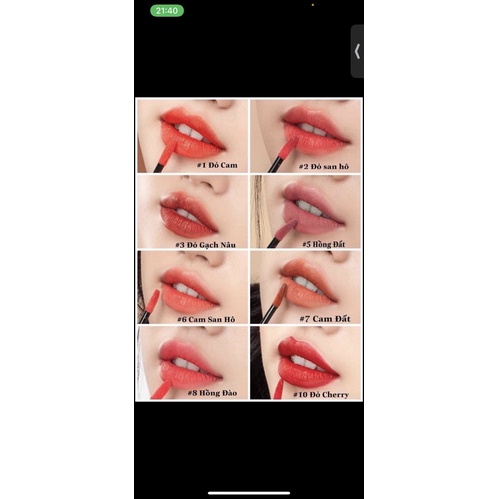 Son Kem Lì Roses Matte Lipstick Mini Garden 6ML⚡ CHÍNH HÃNG ⚡ Không Lem, Không Trôi, Giữ màu trên 8 tiếng | WebRaoVat - webraovat.net.vn