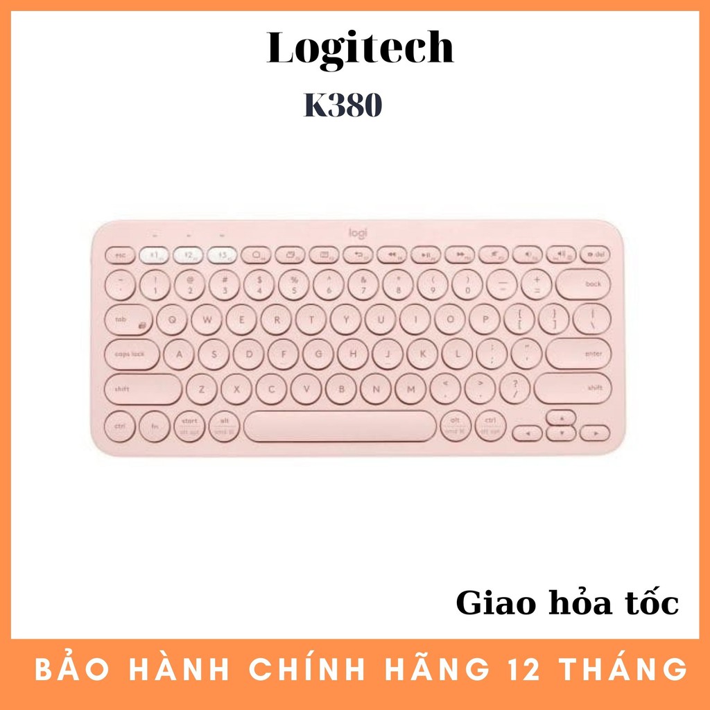 Bàn Phím Bluetooth Logitech K380 - Hàng chính hãng bảo hành 12 tháng | WebRaoVat - webraovat.net.vn