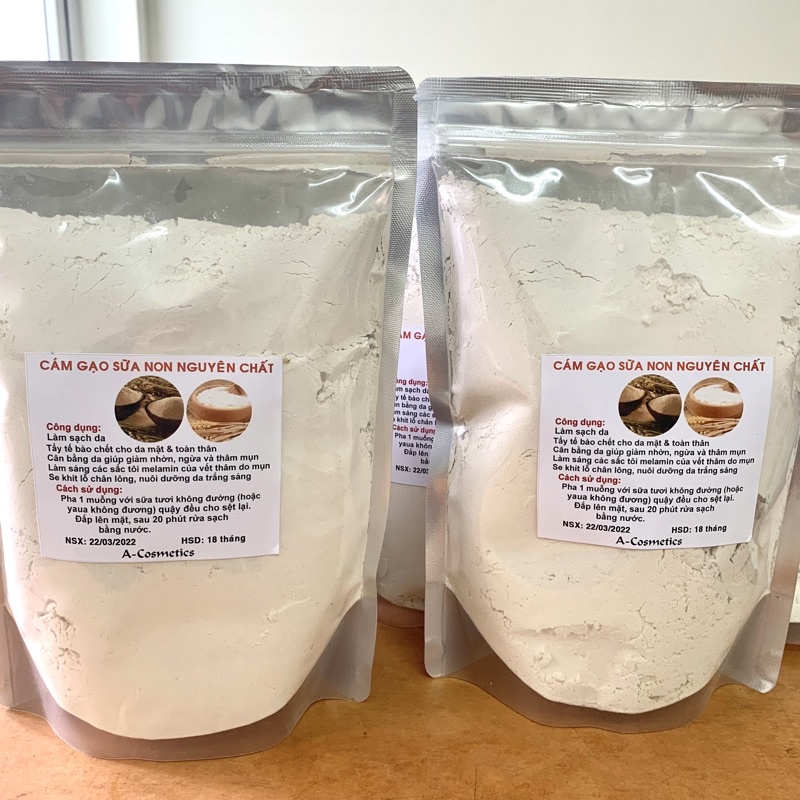 500g Cám gạo nguyên chất handmade