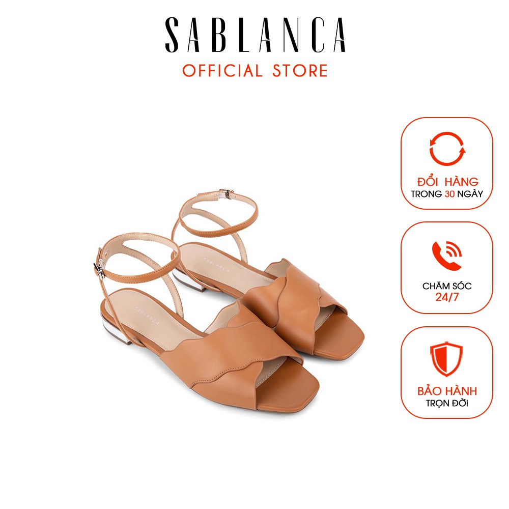 Giày Sandal đế bệt da mờ - Sablanca 5050SK0044