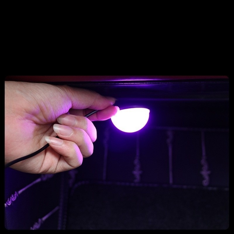 Đèn LED Tạo Hiệu Ứng Ngôi Sao/Đèn Bốn Bóng Thông Dụng Trang Trí Nội Thất Xe Hơi