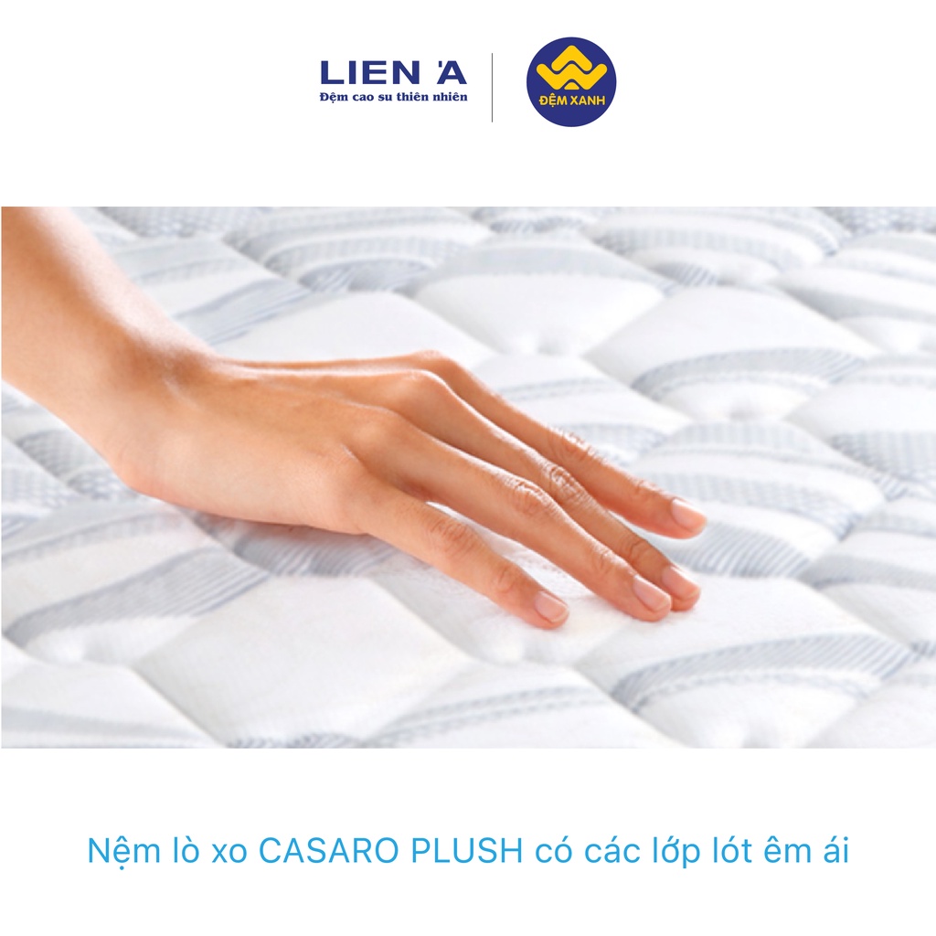 Đệm lò xo Liên Á Cassaro Plush