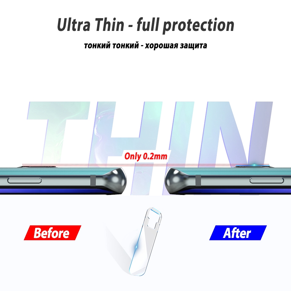 Set 5 miếng kính cường lực bảo vệ camera sau cho điện thoại Samsung Galaxy S10 Plus