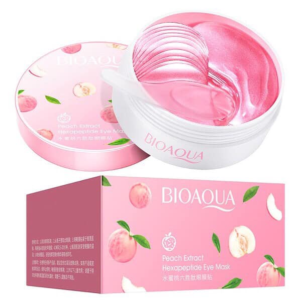 Hộp 60 miếng nạ mắt đào Bio