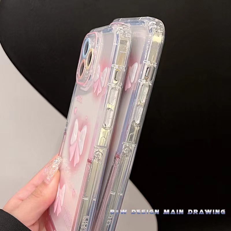 Ốp Điện Thoại Mềm Trong Suốt Chống Sốc Thời Trang Cho iPhone 14 Pro Max i13 12 11 Pro Max