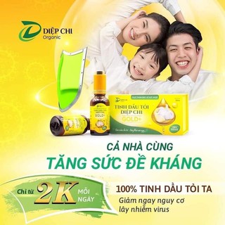 Tinh Dầu Tỏi Diệp Chi [ TẶNG 1 LỌ TRÀM 50ml]