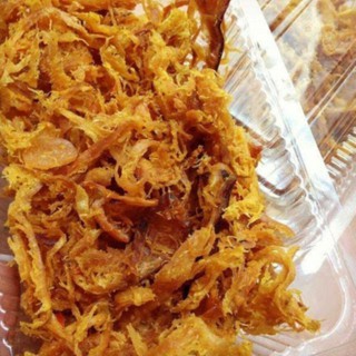 100g mực cán tẩm vị xé cay .