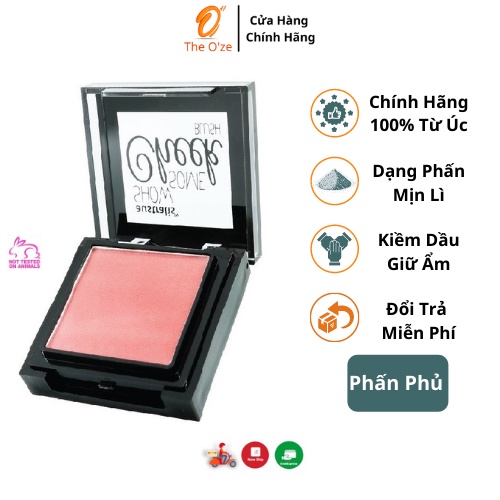 Phấn Má Siêu Mịn Lì Tông Hồng Cam Phấn Má Hồng Show Some Cheek Blush Australis