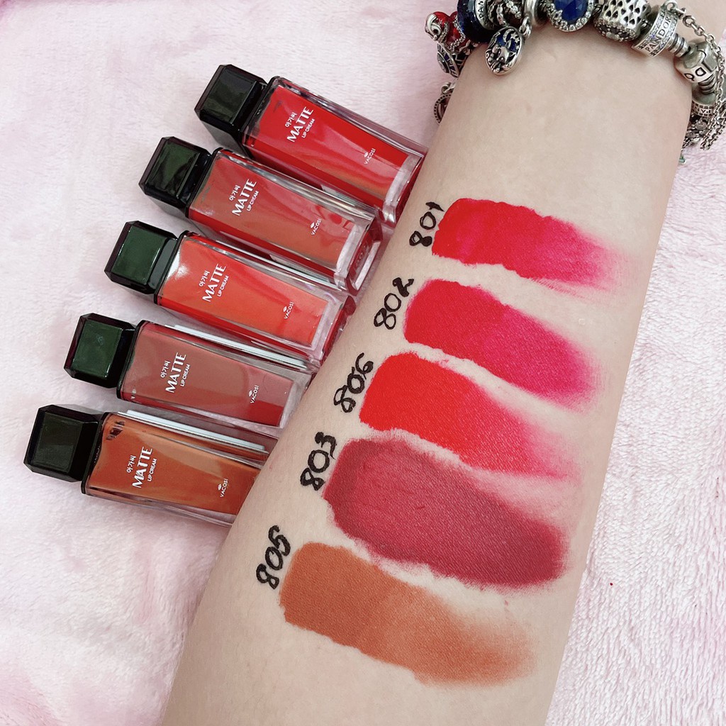 Son Kem Mịn Lì Vacosi Matte Lip Cream