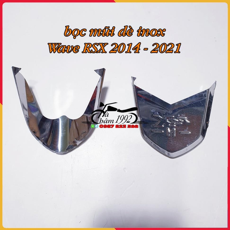 ★ Bọc Mũi Dè iNox Wave Rsx 2014 - 2021-22  ★
