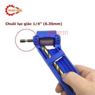 Dụng cụ mài mũi khoan 2-12.5mm gắn máy khoan/ hình ảnh thực tế