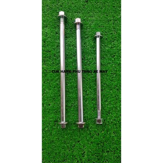 BỘ 3 CỐT XE SIRIUS - JUPITER ( CỐT GẤP + CỐT ĐÙM TRƯỚC + CỐT ĐÙM SAU ) - HÀNG CHẤT LƯỢNG