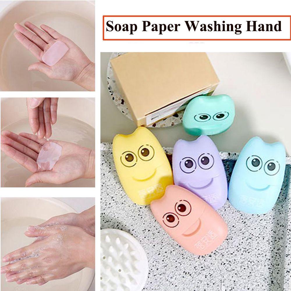 OCEANMAP Xà Phòng Giấy Khử Trùng Có Mùi Thơm Tiện Dụng