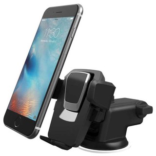 Giá giữ điện thoại hít kính trên ô tô Loại cao cấp Long Neck One-Touch Car Mount H176(Đen)