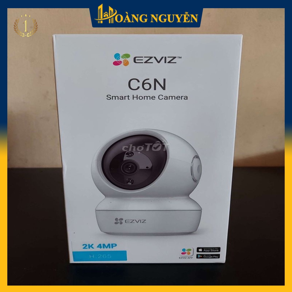 Camera IP Wifi EZVIZ C6N 2.0MP Xoay 360 Thông Minh + CS-C6N Đàm Thoại 2 Chiều Full HD 1080P