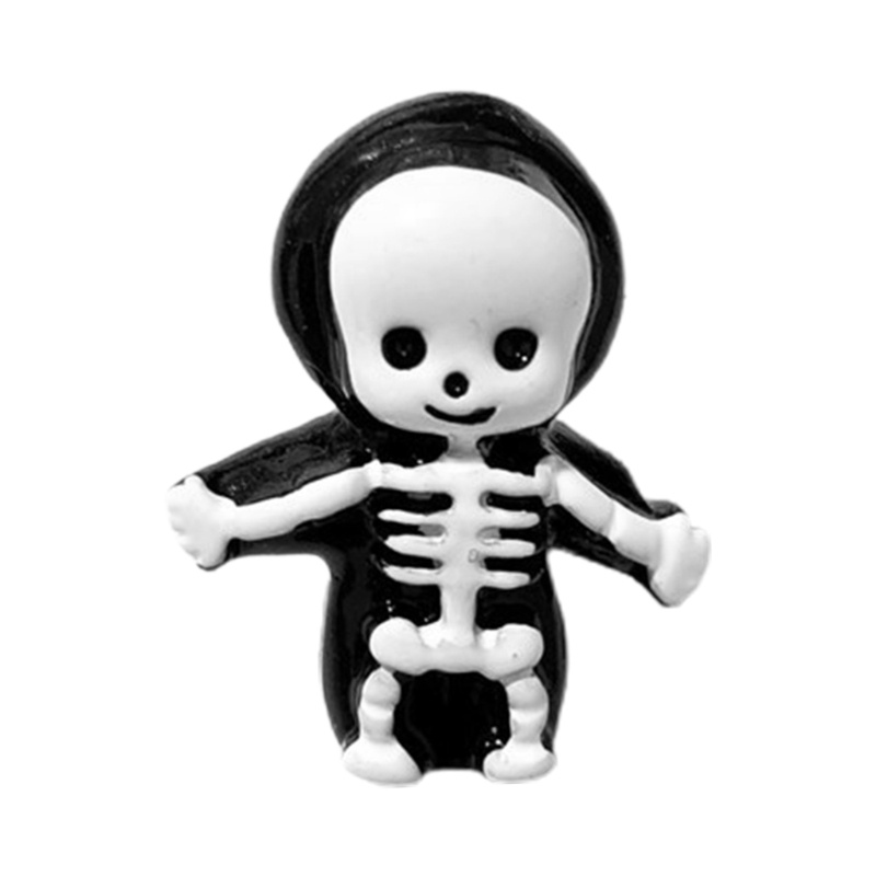 Kẹp Tóc Hình Bộ Xương Phong Cách Gothic