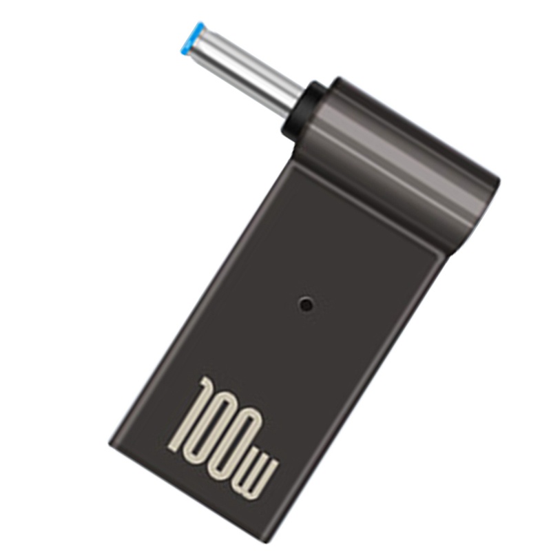 Usb Loại C Nữ đến 4,5 X 3,0Mm Giắc cắm Bộ chuyển đổi sạc máy tính xách tay 100W Đầu nối bộ sạc nguồn PD Đầu nối cho HP
