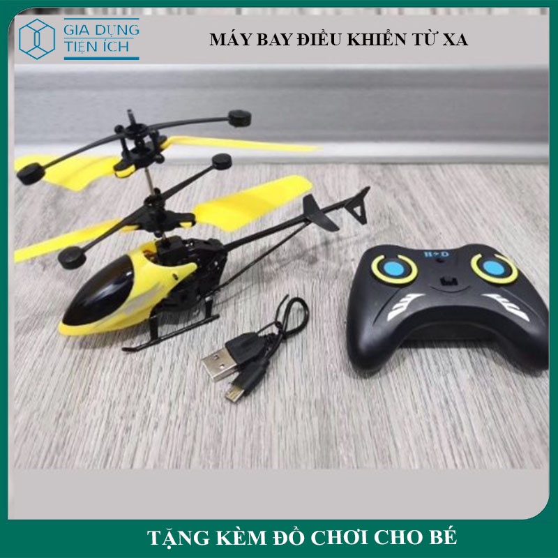 Máy bay điều khiển từ xa, đồ chơi máy bay trực thăng điều khiển từ xa mini chống va đập Mẹ sóc