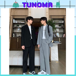 Bộ quần áo Blazer Tunoma set quần áo unisex nam nữ phong cách Hàn quốc SBD001