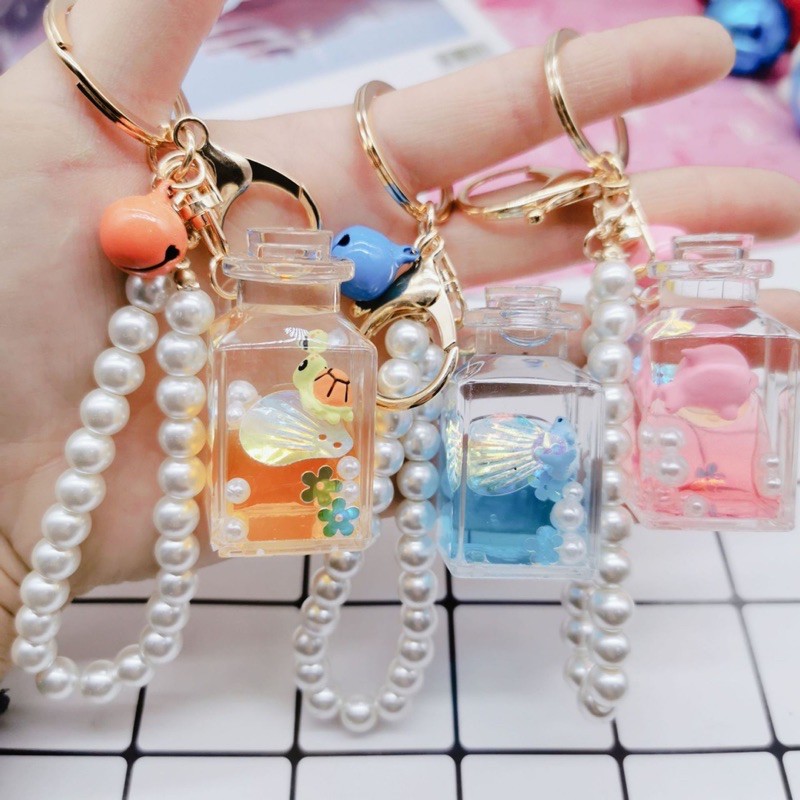 Móc khoá nước sinh vật đại dương siêu siêu đẹp 🐬🐳🐠