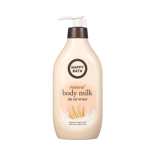 SỮA DƯỠNG THỂ CẤP ẨM TRẮNG DA  NATURAL BODY MILK HAPPY BATH