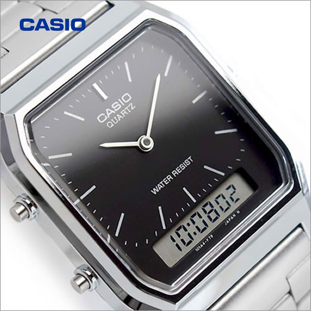 Đồng hồ nam CASIO AQ-230A-1DHDF/AQ-230A-1DMQ chính hãng - Bảo hành 1 năm, Thay pin mi