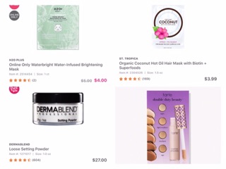 [Tách set] Set mỹ phẩm 12 món Ulta