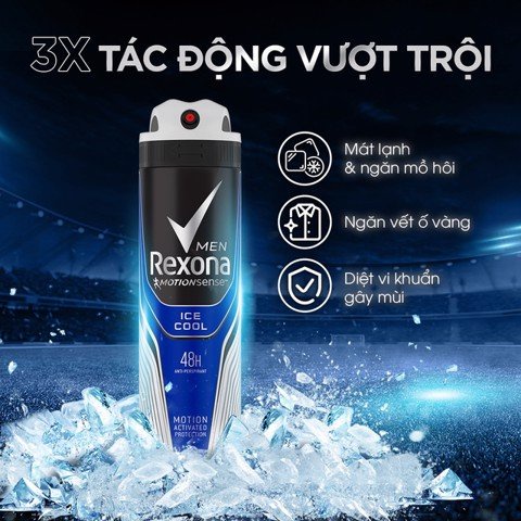 Xịt Khử Mùi Rexona Men Anti-Perspirant Spray 150ml