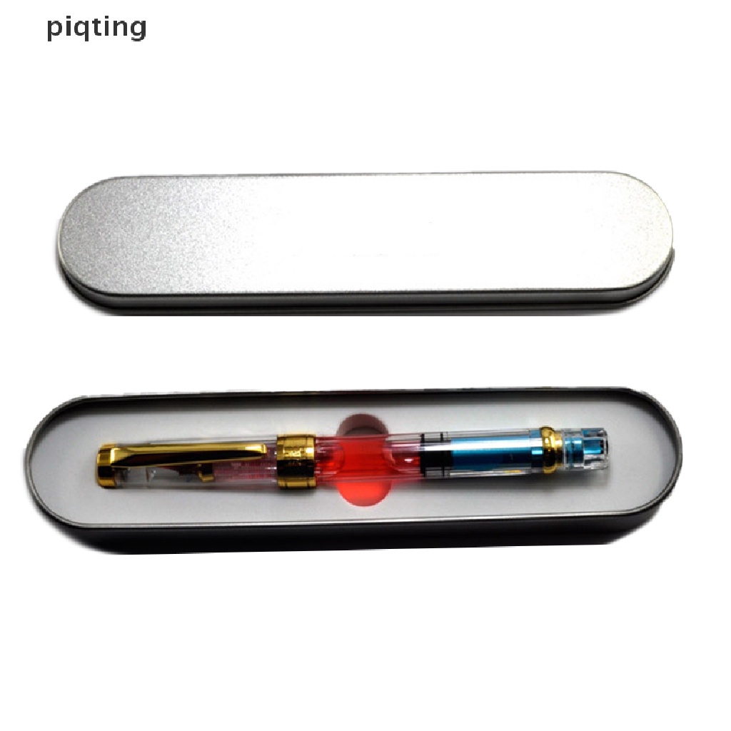 Bút Máy Wing Sung 3008 Piston Trong Suốt Nhiều Màu Ngòi EF / F