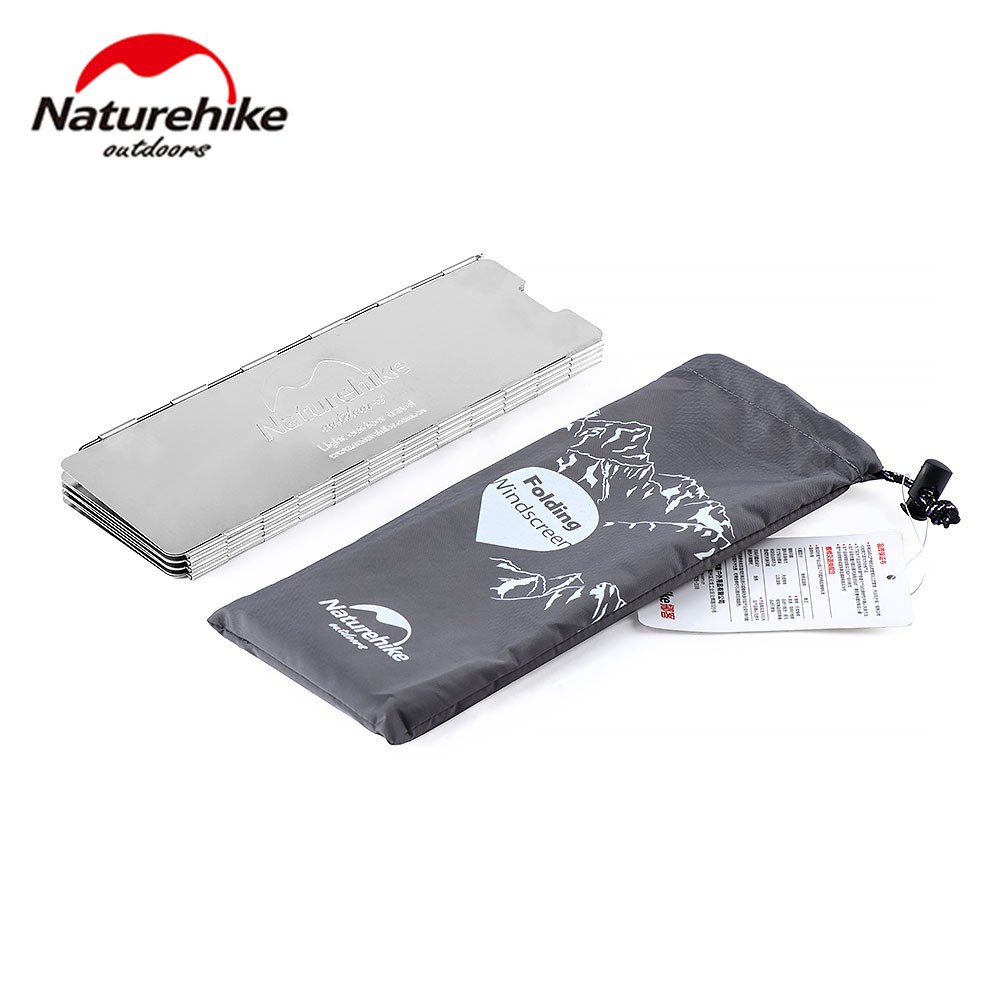 Tấm chắn gió bếp gấp gọn hợp kim nhôm siêu gọn nhẹ Naturehike NH15F008-B I NH20CJ008