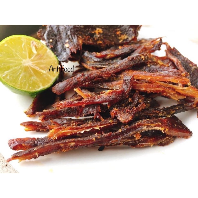 Heo Khô Cháy Tỏi Miếng 500gr