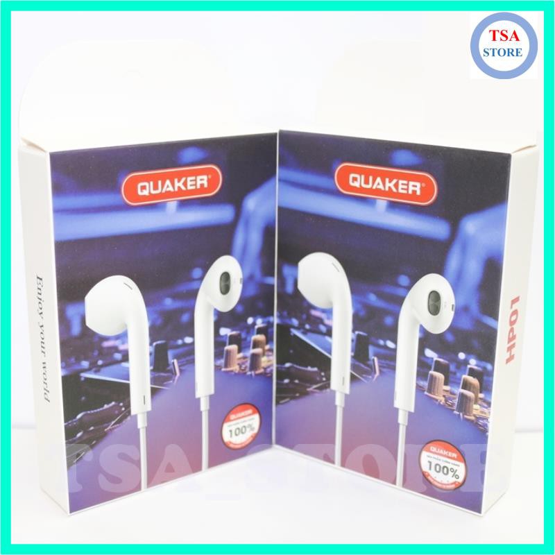 Tai nghe Quaker HP01 hỗ trợ tất cả dòng máy có jack 3.5mm