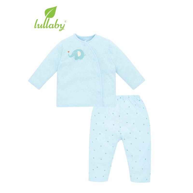 Lullaby - Bộ quần áo cài lệch - NH609-610P - BST Pointelle 2021