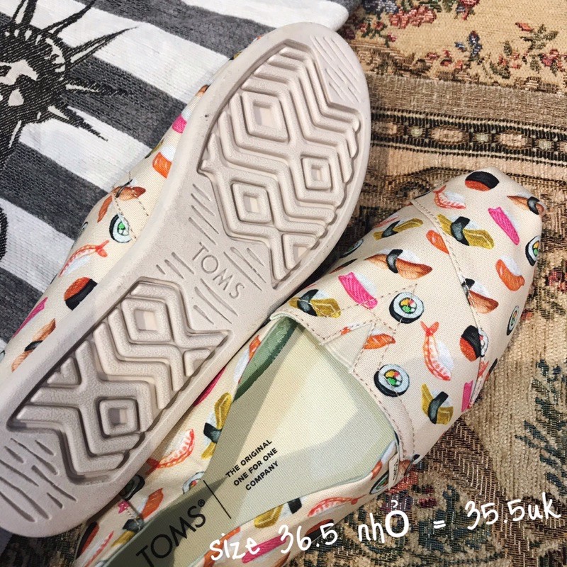 Giày lười slip on TOMS 35 35.5