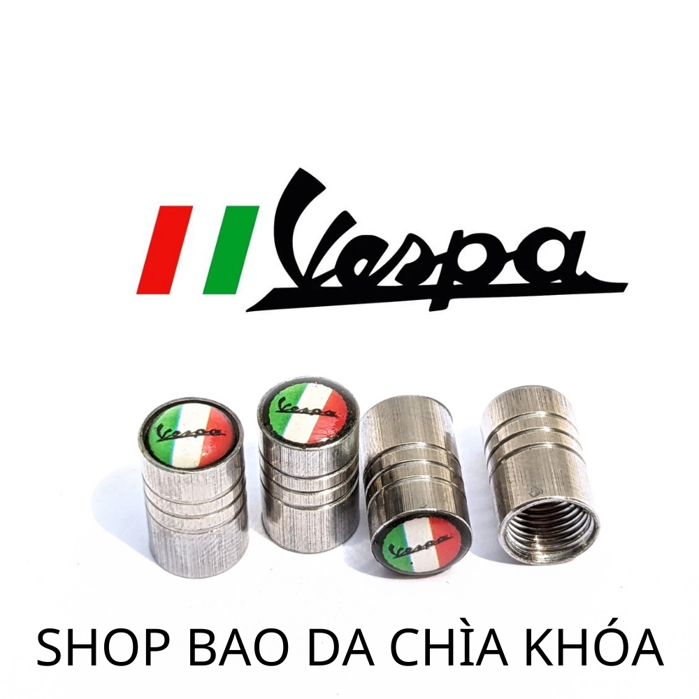 Nắp van xe máy kim loại logo các hãng xe máy